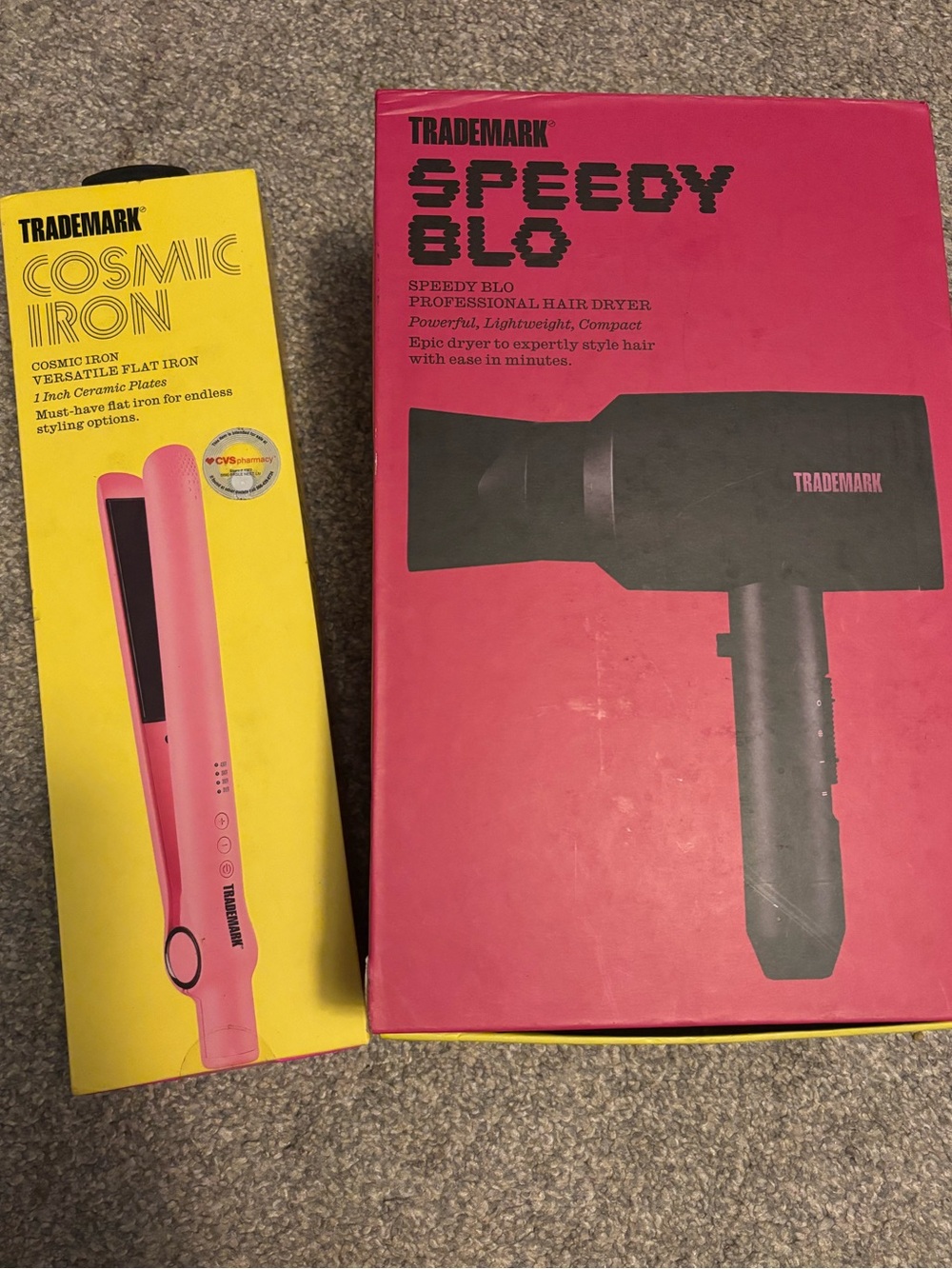Trademark Cosmis Iron and Speedy Blo